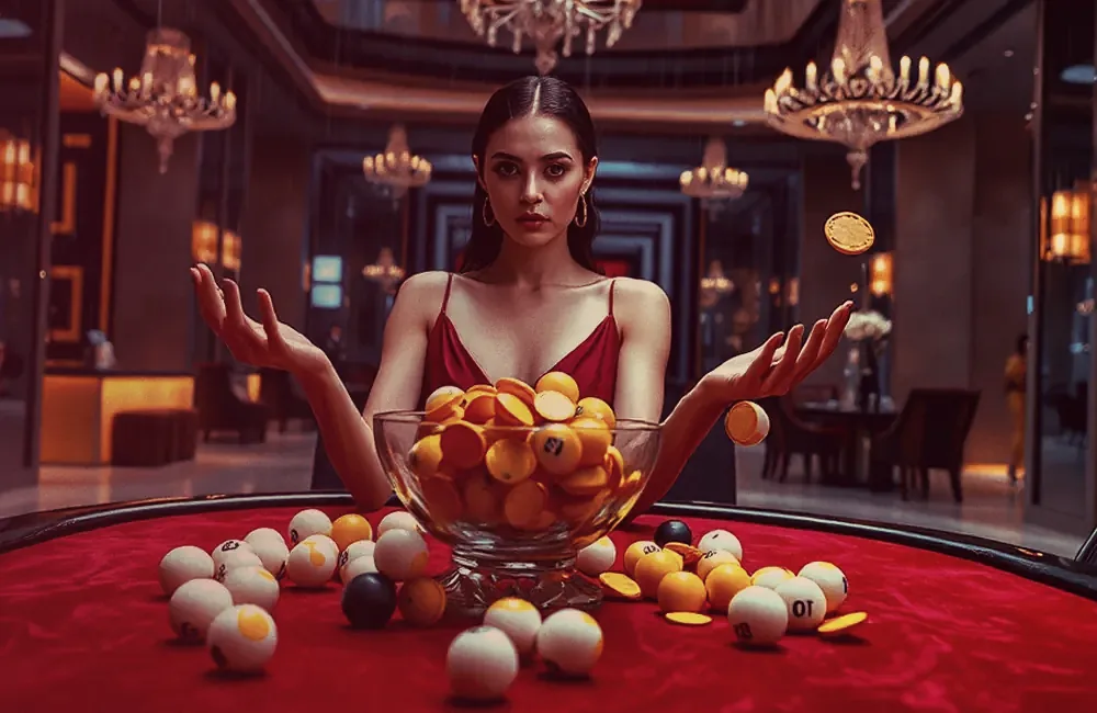 ภาพประกอบโต๊ะเกมไพ่ของ gclub ท่ามกลางเหรียญทอง